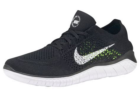 nike free rn flyknit 2018 herren schwarz|Nike Free RN Flyknit 2018 white.